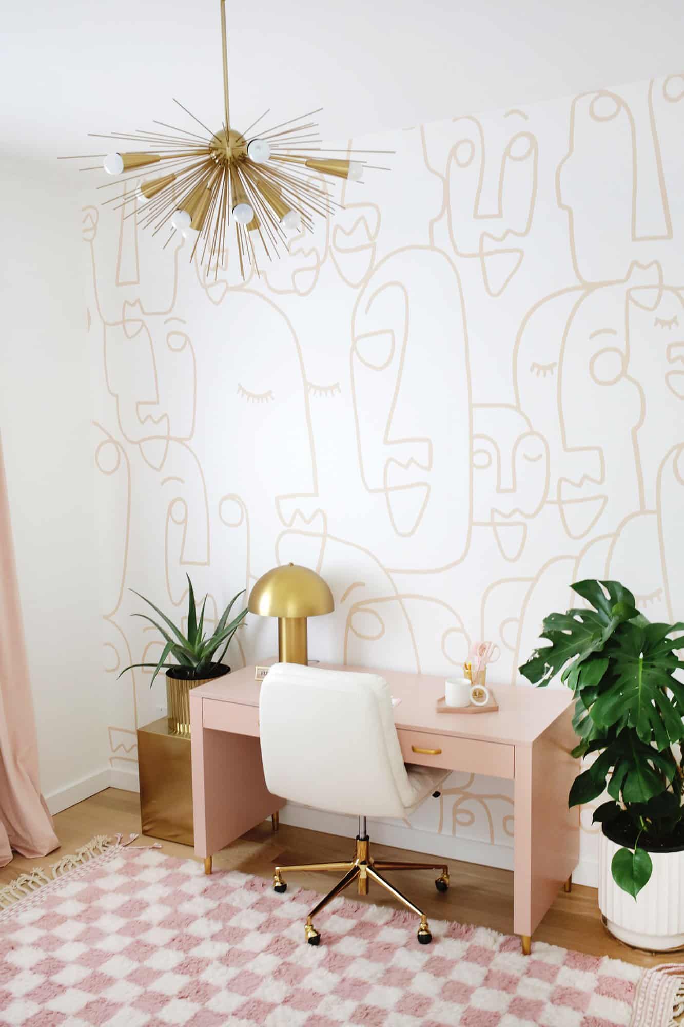 Professional Painters Inc commercial wallpaper installation in Columbus OH